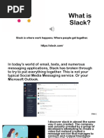 Overview of Slack Messaging App | PDF | Mobile App | Multimedia
