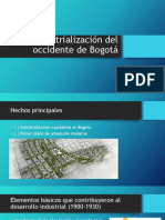 Industrialización Del Occidente de Bogotá