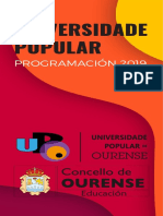 Cursos Universidad Popular Ourense