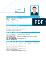 Curriculum Vitae.: Datos Personales