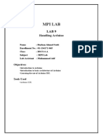 MPI Lab Journal 9