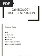 Gyne Case Pre Abella