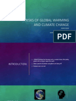 risks of global warming presentation