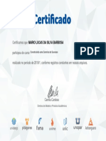 Certificado Construindo Uma Carreira de Sucesso