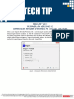 February 2013 Primavera P6 Versions 8.2 Differences Between Importing P6 .Xer and .XML Files