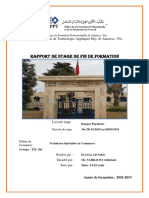 Rapport de Stage Banque Populaire Fès
