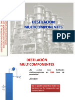 Destilación Multicomponentes