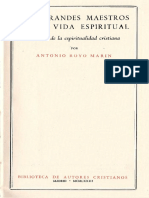 Los Grandes Maestros de La Vida Espiritual Historia Antonio Royo Marin PDF