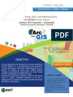 001 ARCGIS 10.5. Basico - Avanzado 2019