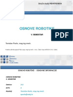 Osnove Robotike