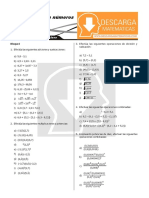 22 Ejercicios de Operaciones Con Números Decimales - Primero de Secundaria PDF