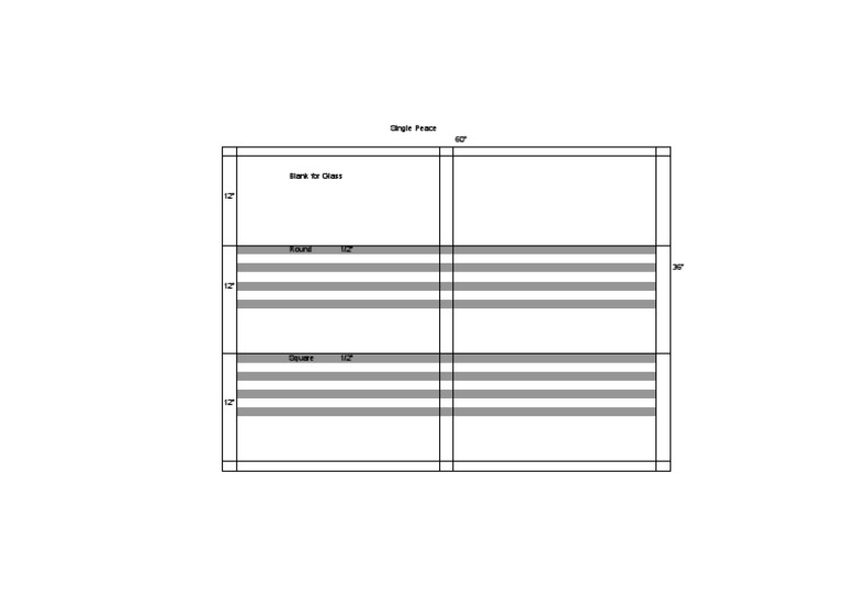 Glass Blanks: Round & Square Sizes | PDF