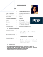 Curriculum Vitae