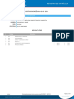 Registro de Matrícula PDF