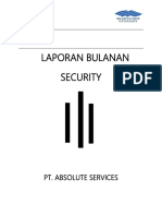 Laporan Bulanan Security Maret