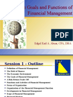 The Goals and Functions of Financial Management