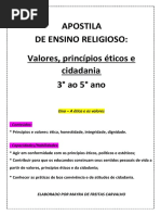 Apostila de Ensino Religioso