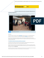 Apurímac - 76 Personas Se Intoxicaron Tras Consumir Alimentos en Certamen Deportivo - Foto 1 de 5 - El Comercio - Perú - Apurimac - El Comercio Perú