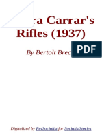 Senora Carrar's Rifles by Bertolt Brecht