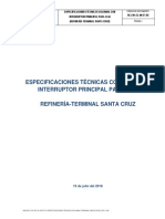 Anexo E 1 Especificaciones Técnicas SC E01 EL 00 ET 05