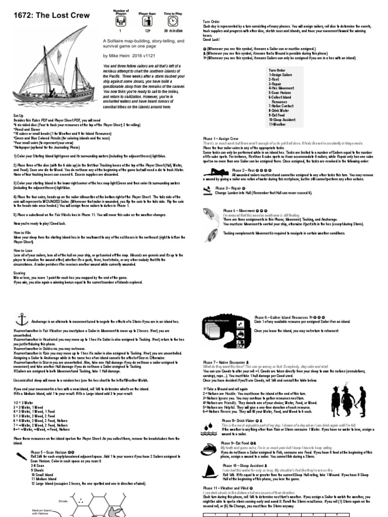 Lost Crew: Survival Game Guide | PDF | Storms | Ships