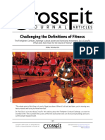 Challenging The Definitions of Fitness: Journal