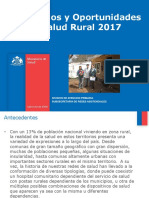 Desafos y Oportunidades Salud Rural 2017