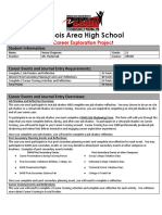 Dubois Area High School: Career Exploration Project