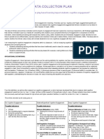 Cycle 1 - Data Collection Plan