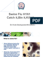 Swine Flu H1N1 Catch It, Bin It, Kill It!: DR - Vivek Deshpande.M.D. (Med.)