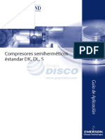 Copeland España Guia - Aplicaciones - Semis - DK-DL-S PDF