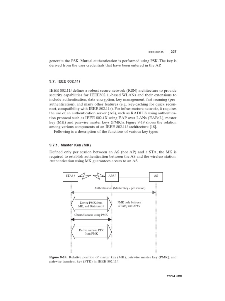 IEEE 802.11i Wireless Security Overview | PDF | Ieee 802.11 | Internet ...