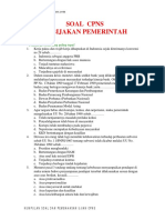 Soal CPNS Kebijakan Pemerintah.pdf