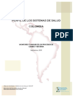 Perfil Sistema Salud-Colombia 2009 PDF