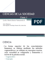 ciencias de la sociedad