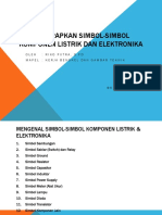 Menerapkan Simbol-Simbol Komponen Elektronika