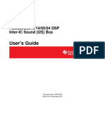 User's Guide: TMS320C5515/14/05/04 DSP Inter-IC Sound (I2S) Bus