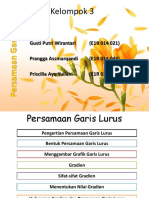 Persamaan Garis Lurus II