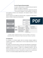 Modos de Operación en Los Negocios Internacionales