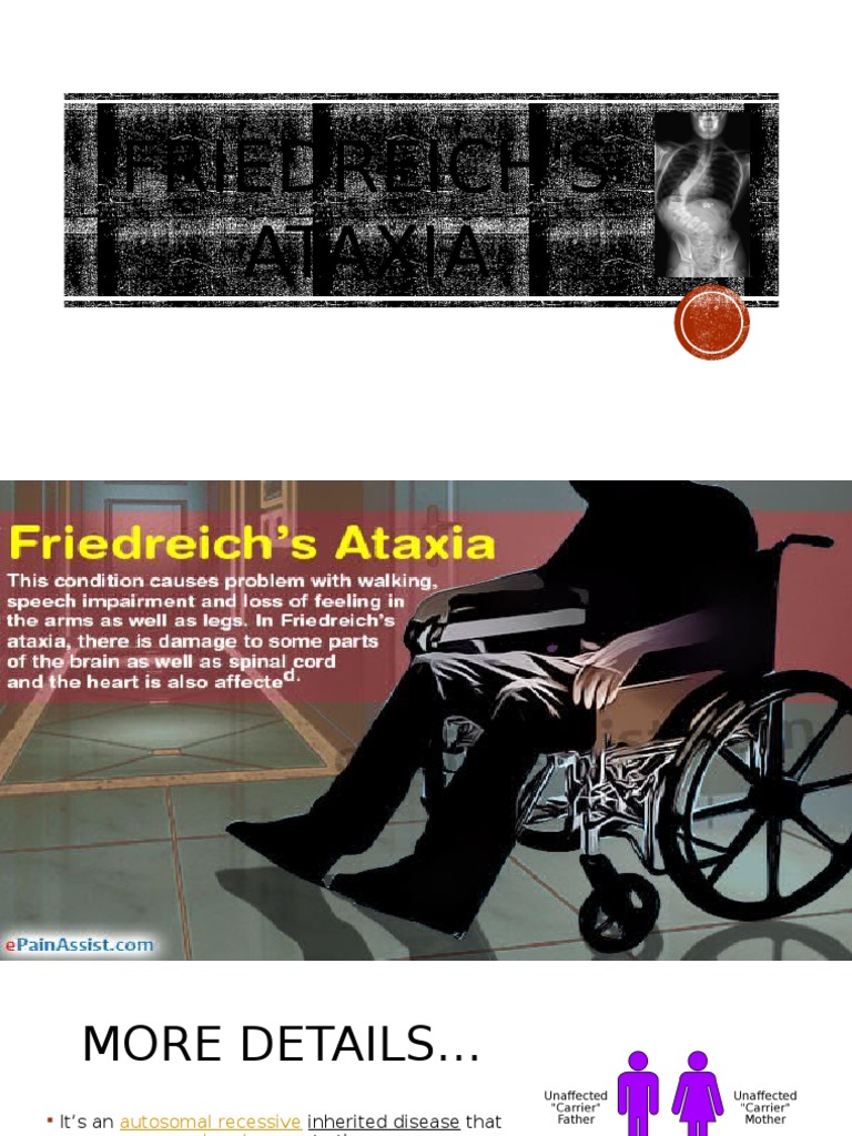 Friedreich S Ataxia Pdf Biology Diseases And Disorders