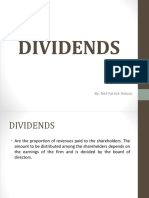 Dividends: By: Neil Patrick Deloso