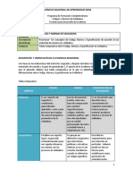 RAP1 - EV03 "Tabla Comparativa Entre Código, Norma y Especificación en Soldadura"