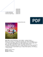 Movie Title: Laskar Pelangi Players: Curls (Zulfani), Latitude (Ferdian)