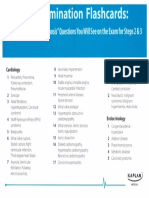 Usmle Examination Flashcard PDF