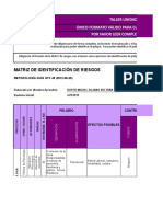 Formato Matriz de Riesgos - Unidad 2