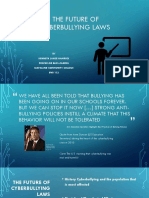 Future Cyberbullying Laws