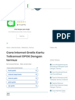 Cara Internet Gratis Kartu Telkomsel OPOK Dengan Termux - Kumpulan Remaja