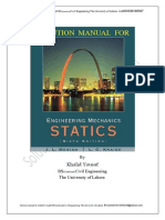 Solution Manual Mechanics PDF