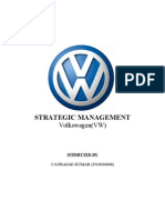 Volkswagen Strategy Management