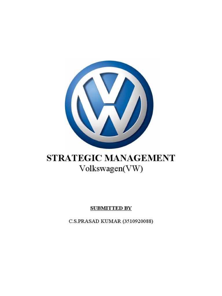 Volkswagen SWOT Analysis Overview | PDF | Volkswagen | Volkswagen Group